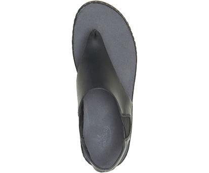 Sandalias Chacos Mujer Wayfarer Post Negras España QUSE09357